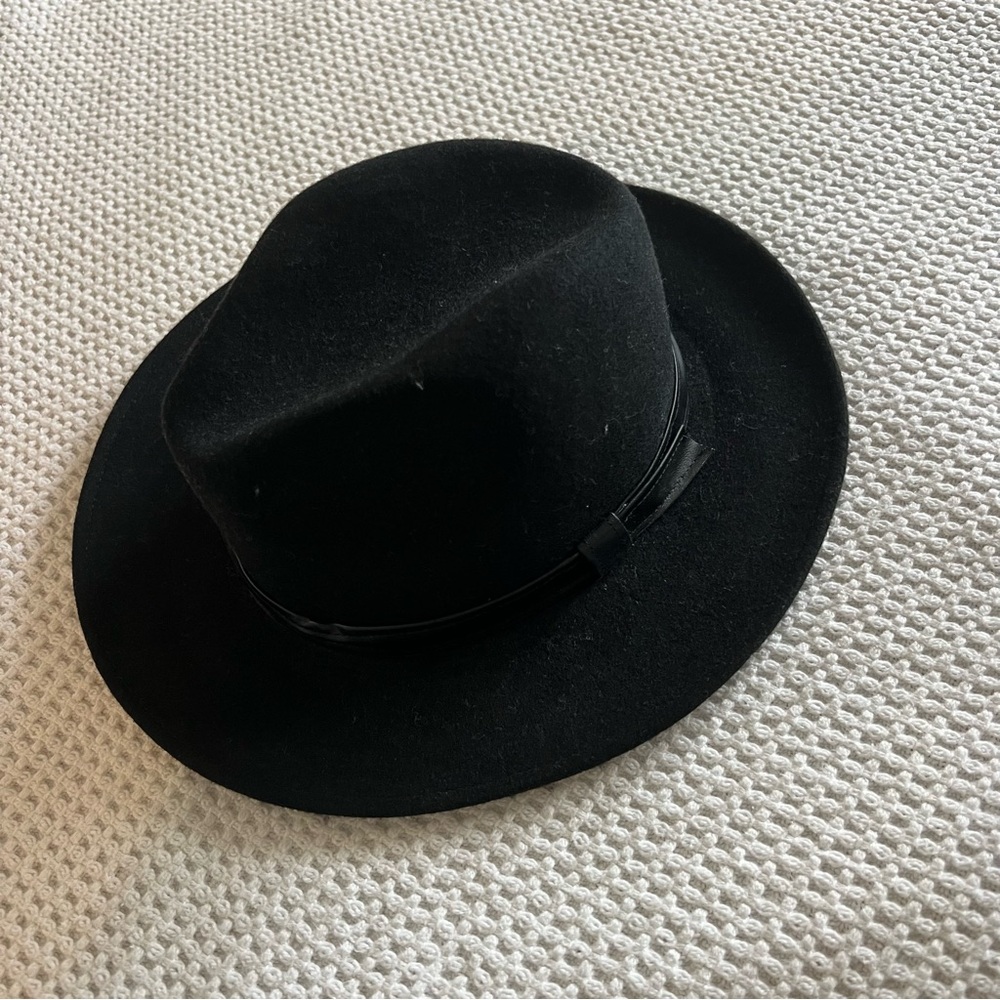 Classic Black Fedora Hat